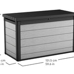 Dimensions of the Denali 757 storage box