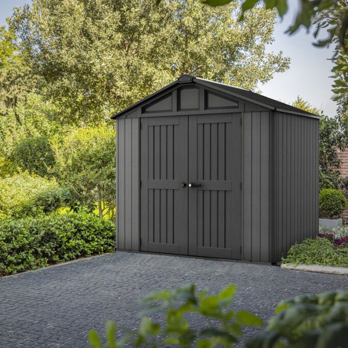 8 x 6 Garden Shed - Stronghold 8 x 6 Shed with Floor | Keter New