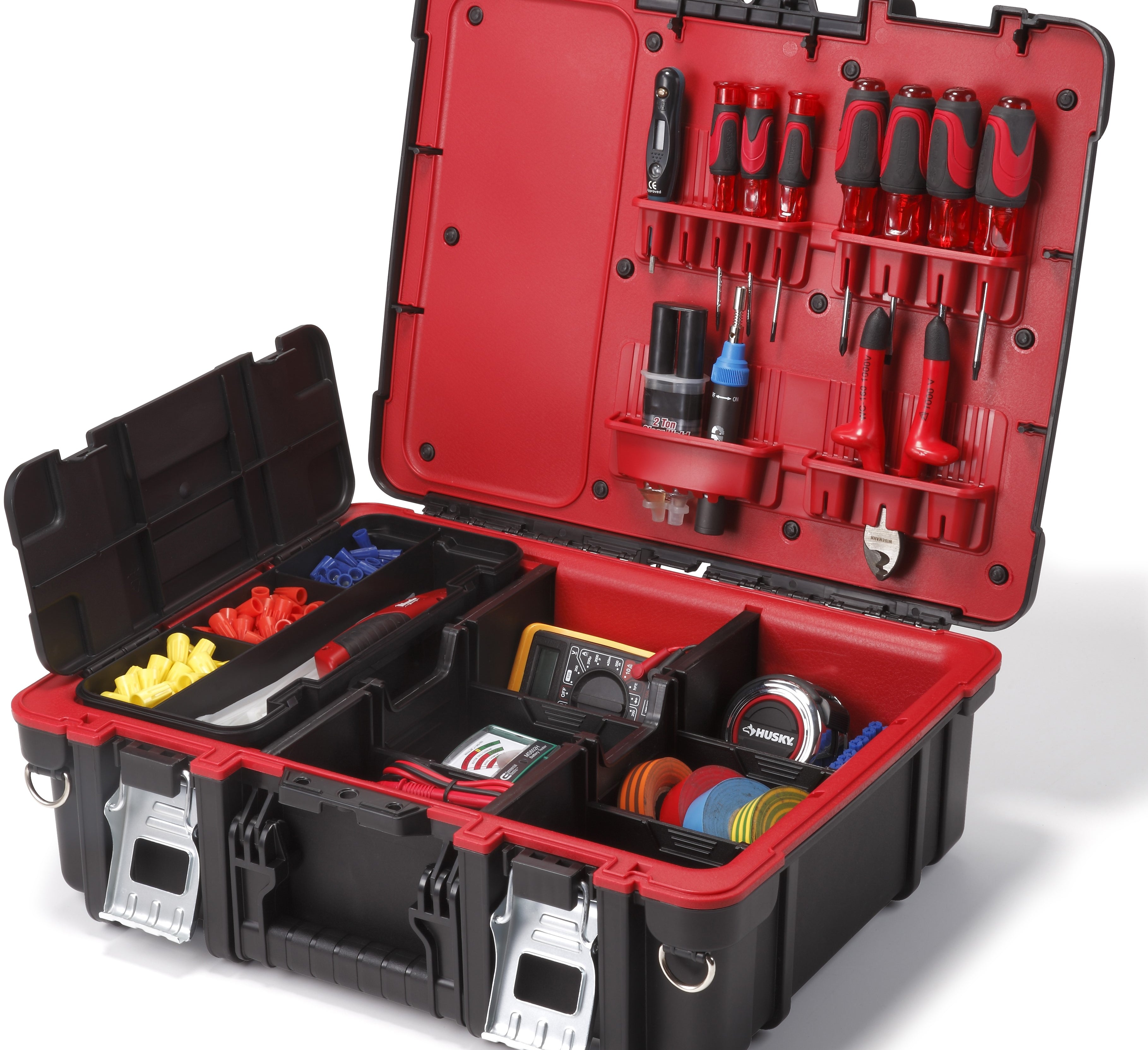 Keter Technician case full of tools