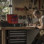 Keter Technician case on a workbench