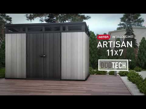 Video of the Artisan 11x7 shed