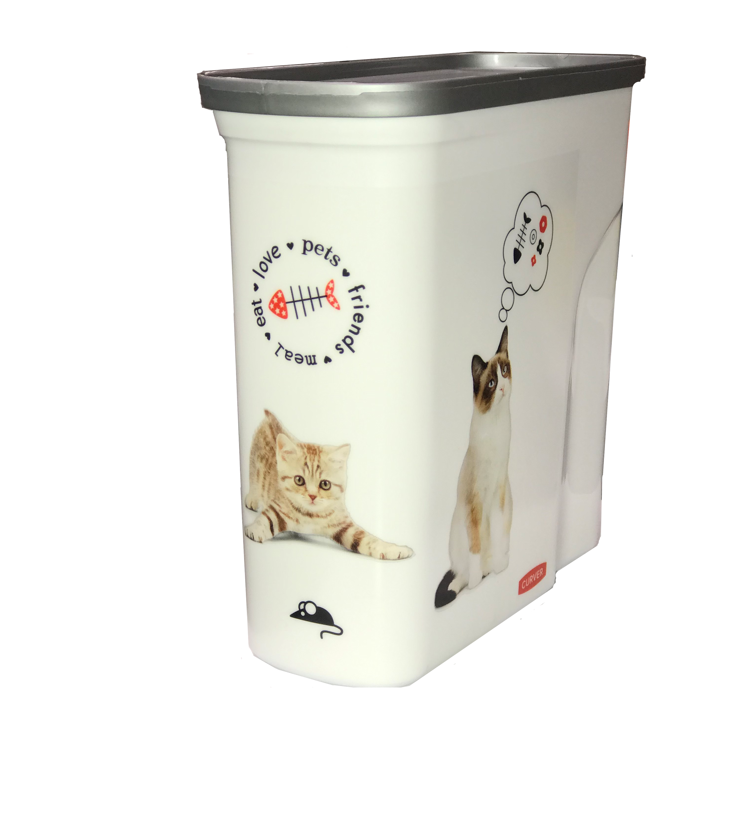 Small pet food container