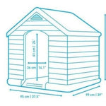 Dimensions of the dog house