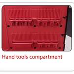 Hand tool compartments