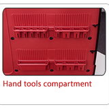 Hand tool compartments