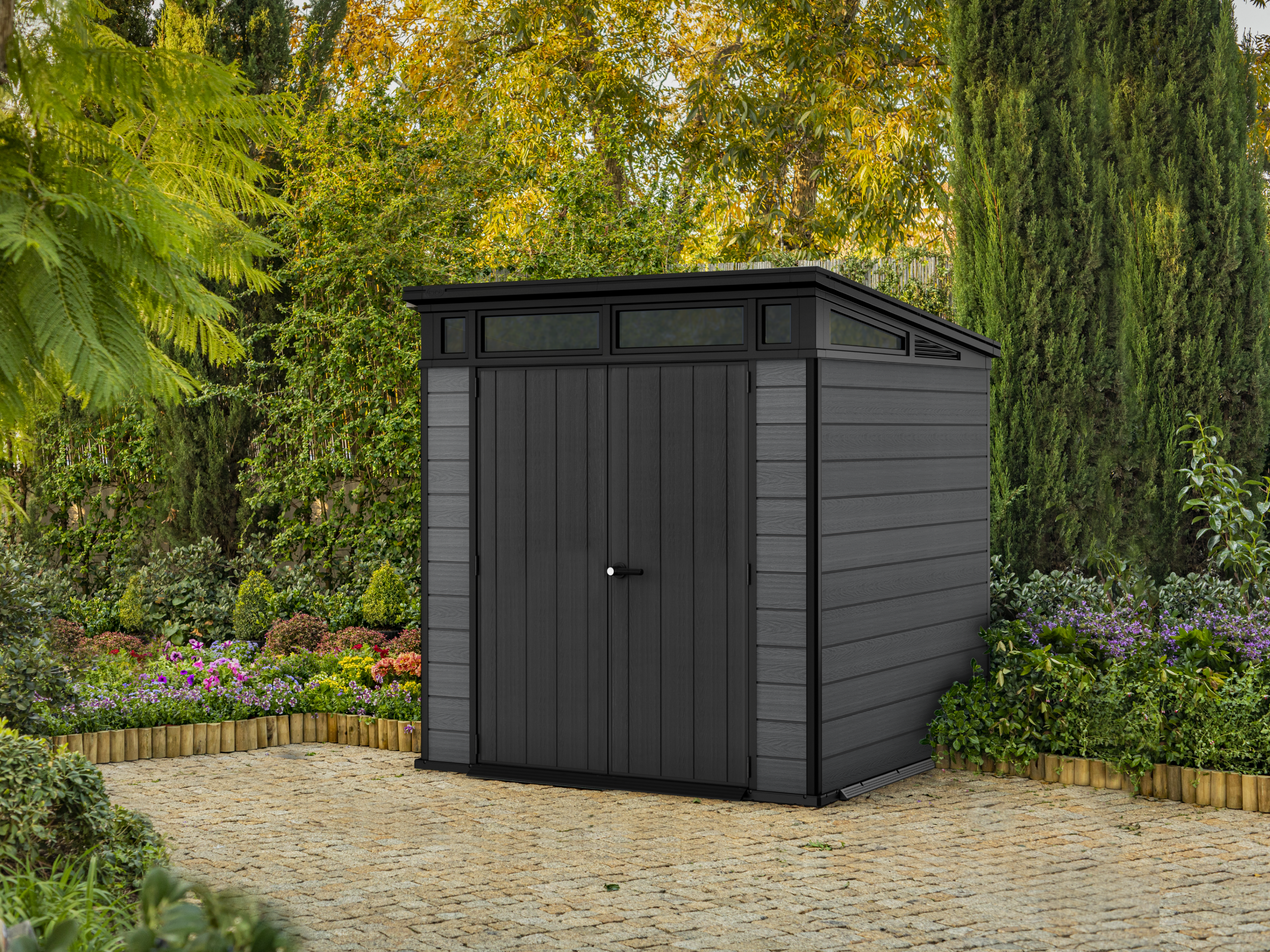 Keter_Cortina_Shed_in_garden