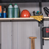 Shelves in the Artisan 9x7 shed