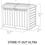 Keter Store it Out Ultra dimensions