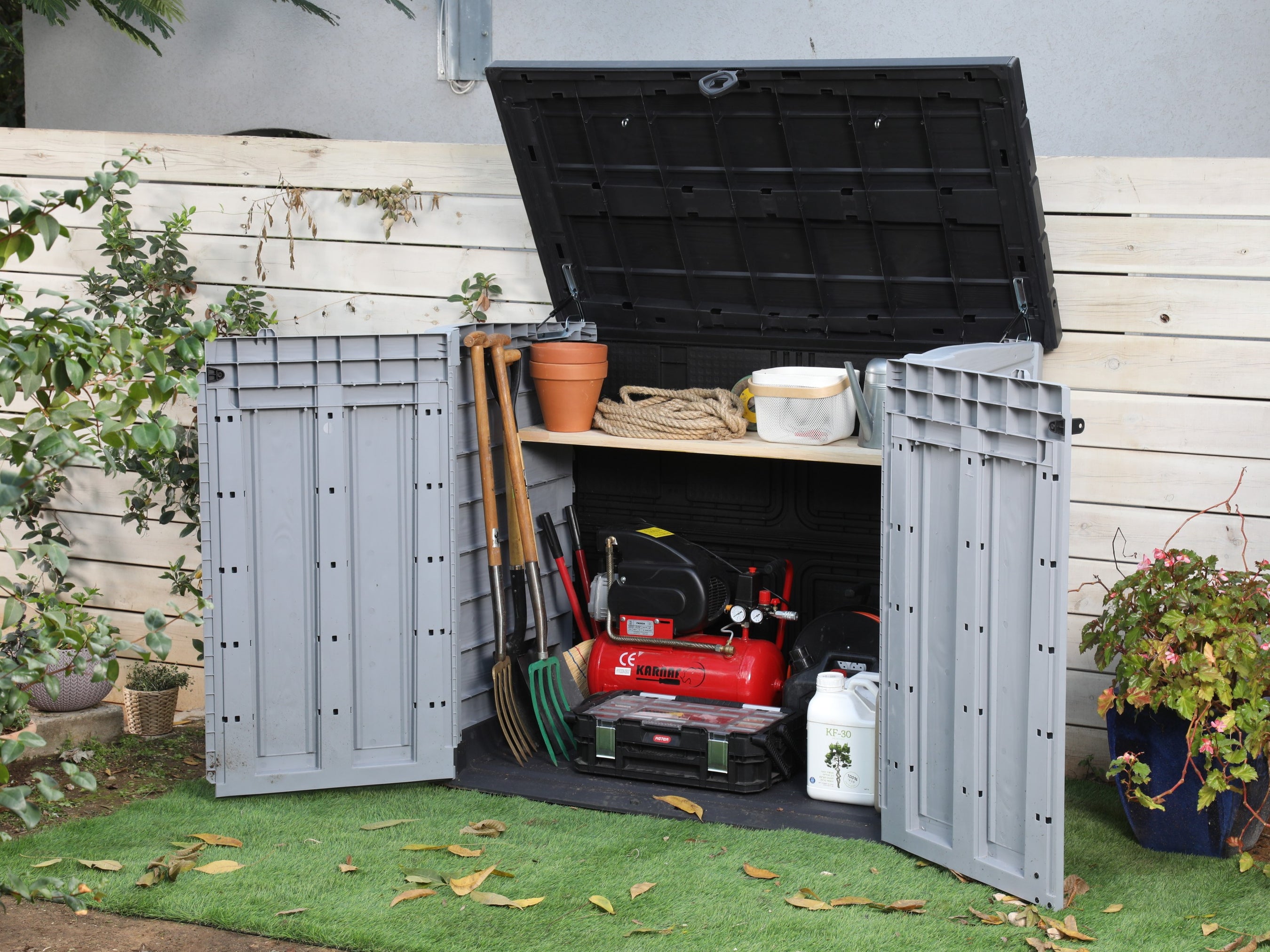 Store it Out Ace Black/Grey Keter New Zealand