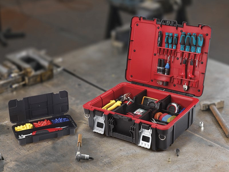 Keter Technician case full of tools