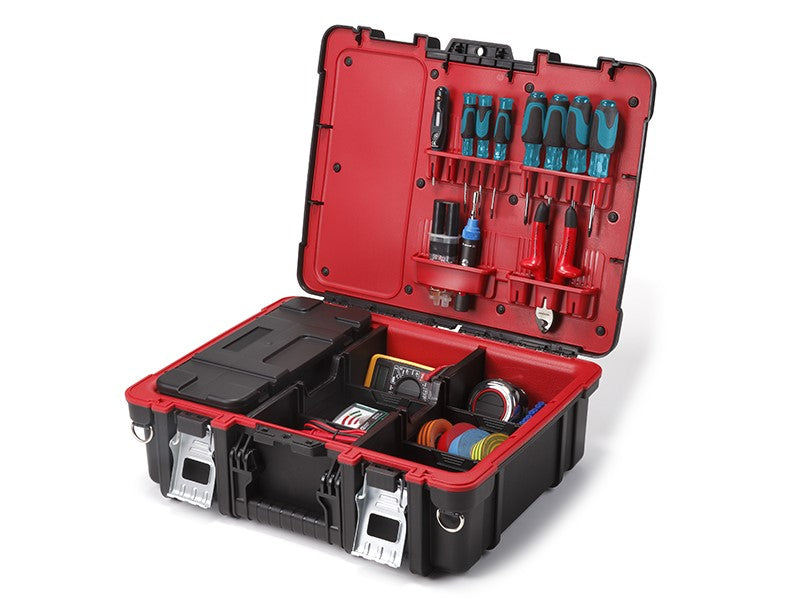 Keter Technician case full of tools