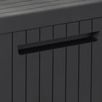 Wood like paneling effect with handles built in