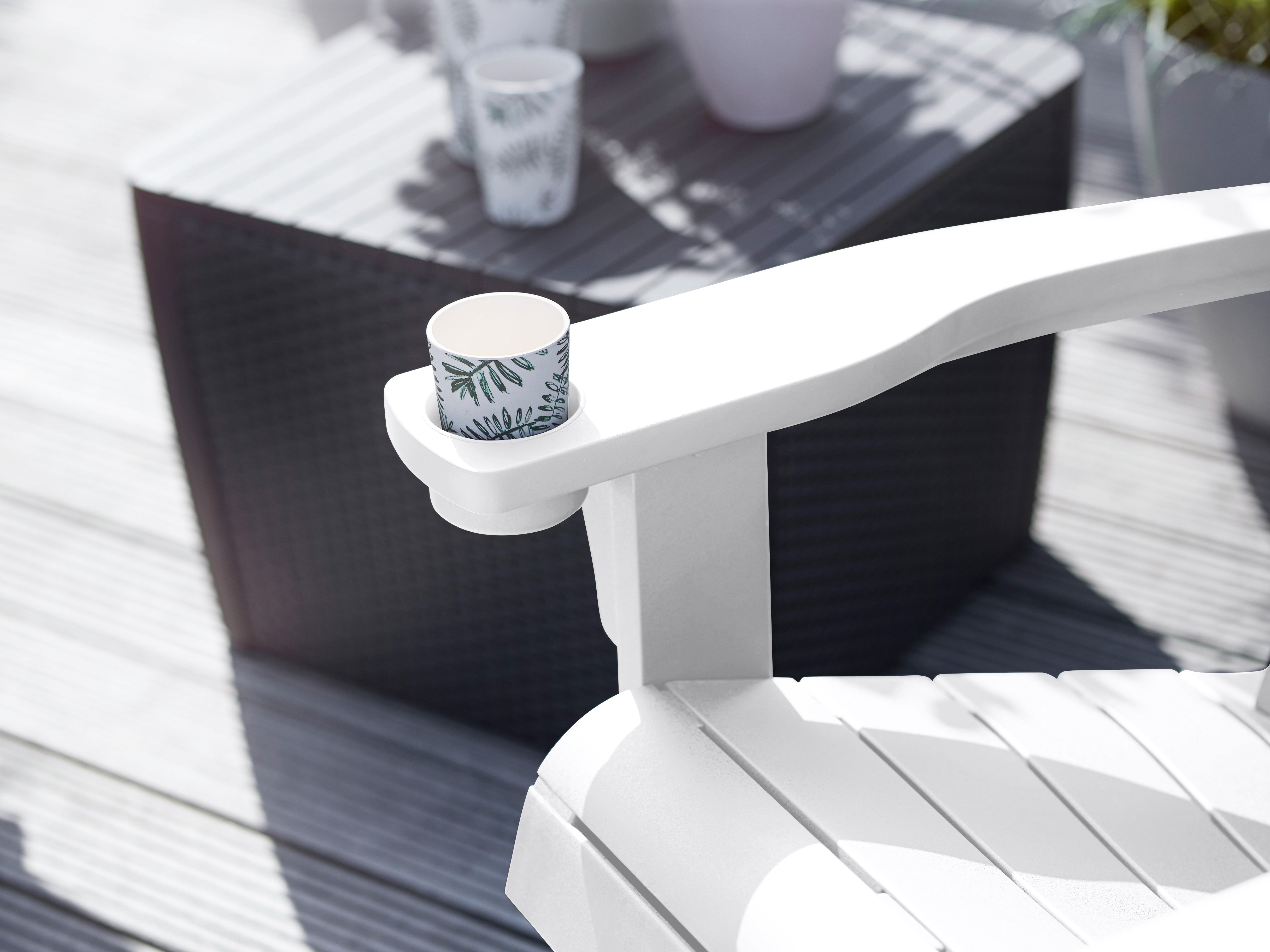 Built in drink holder