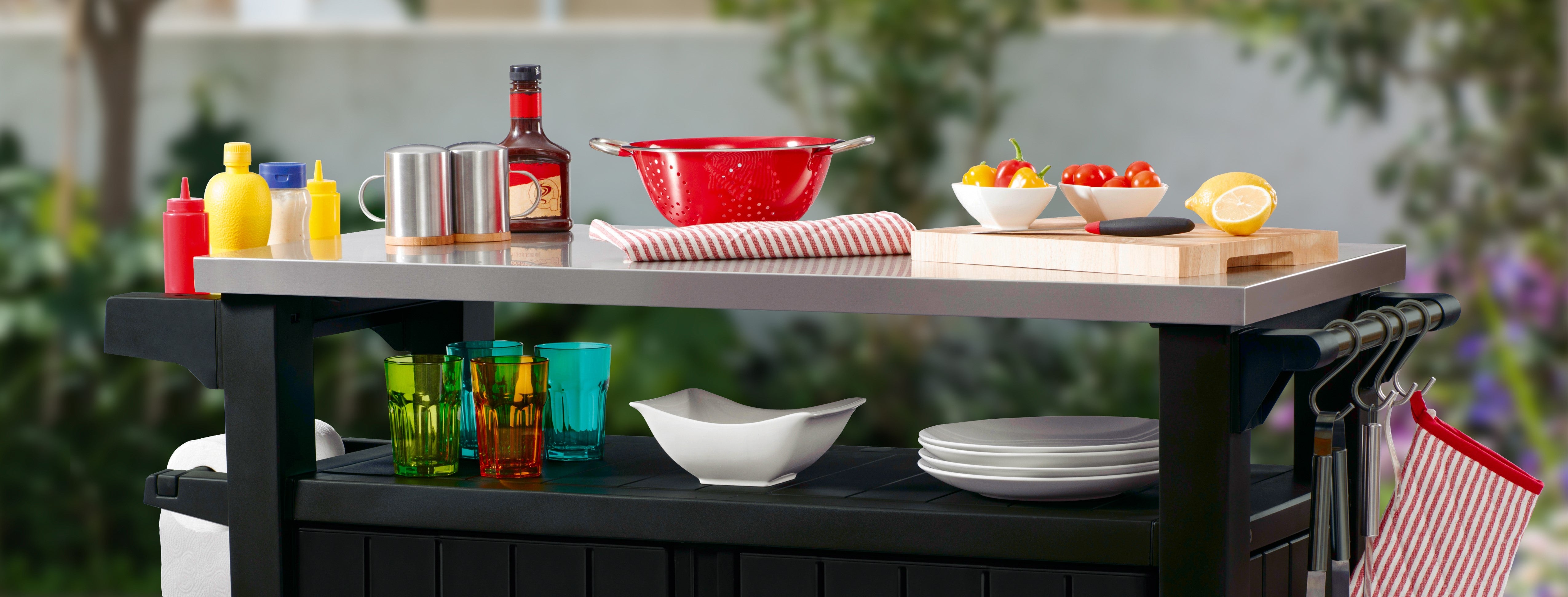 Keter unity hot sale bbq table