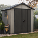 Keter Oakland 757 shed in garden