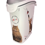 Pet food storage container