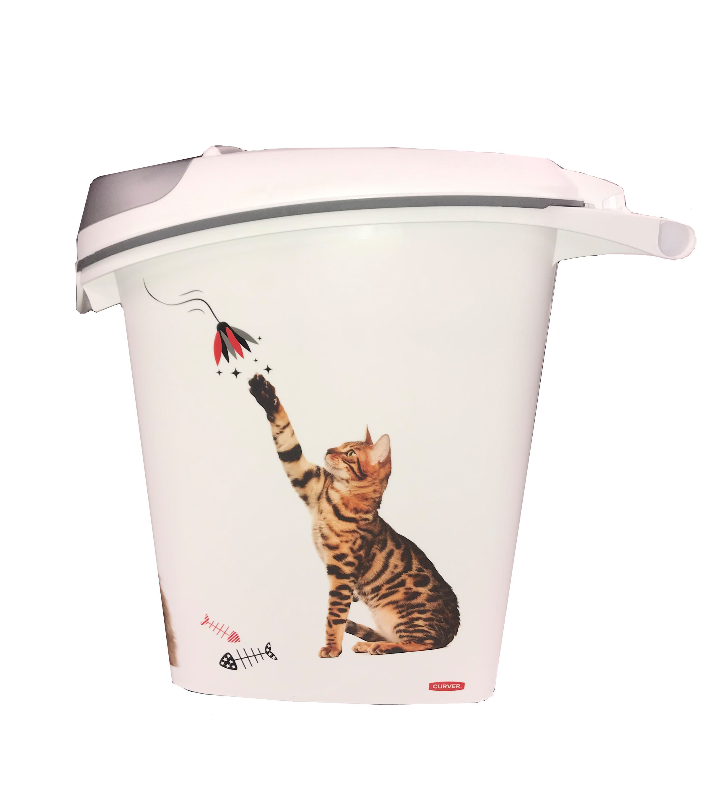 Petfood storage container