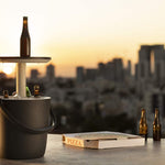 Go Bar chilly bin with city backdrop