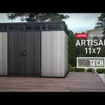 Video of the Artisan 11x7 shed