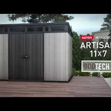 Video of the Artisan 11x7 shed