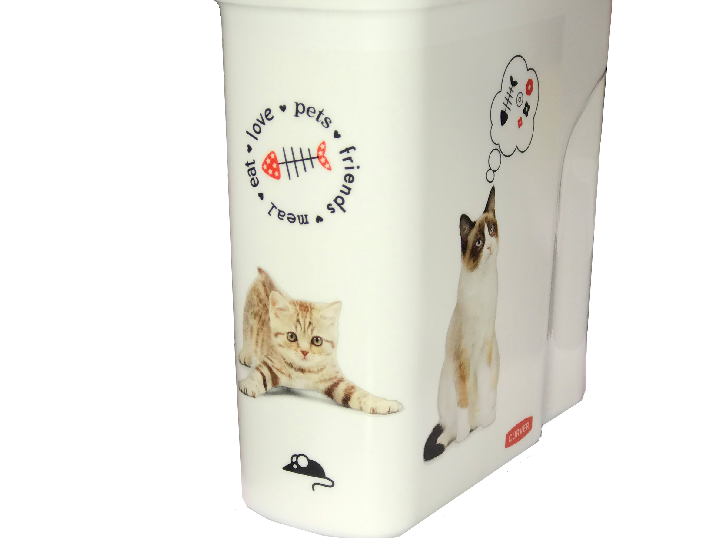 Small pet food container